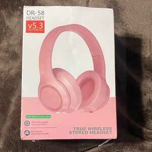 DR-58 Over-Ear Headphones - Pink